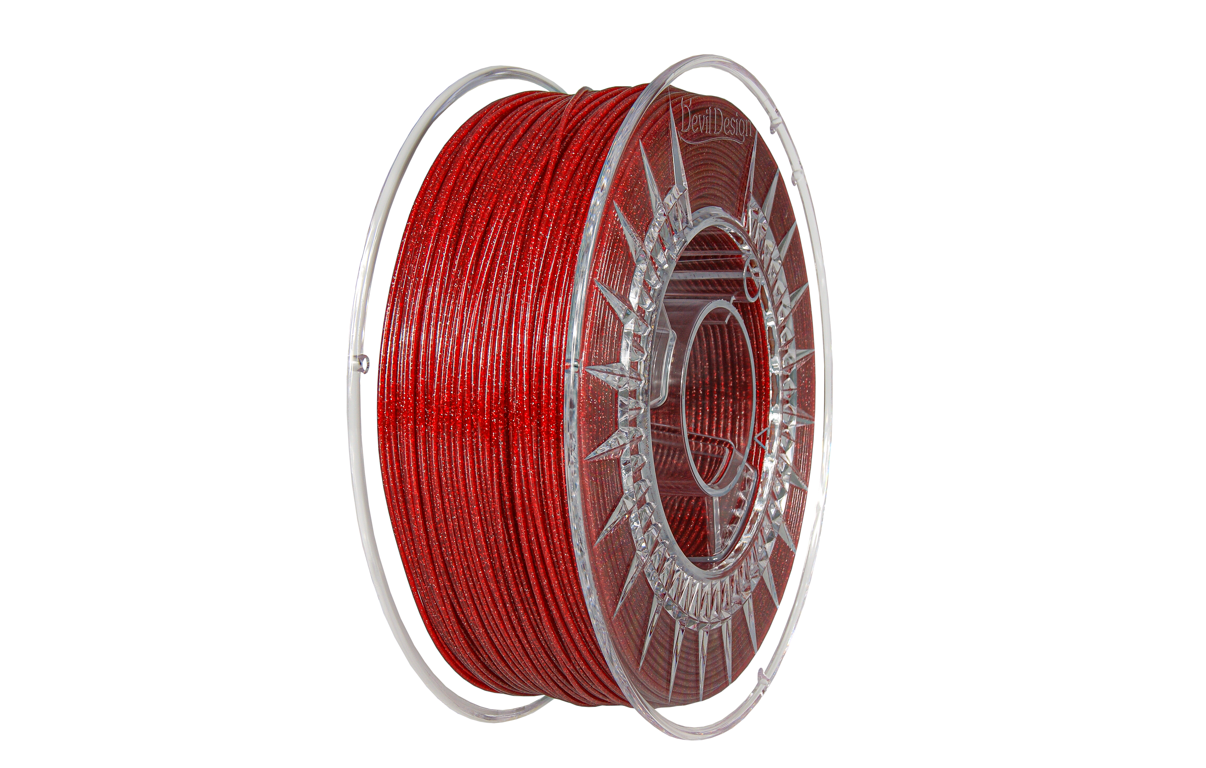 Devil Design  PET-G филамент 1.75 мм, 1 кг (2.0 lbs) - галактическо червен